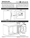 Click here to download a pdf of the CompX eLock Narcotics Box Instructions sheet