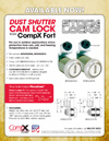 Click here to download a pdf of the CompX Fort Dust Shutter Cam Lock sheet